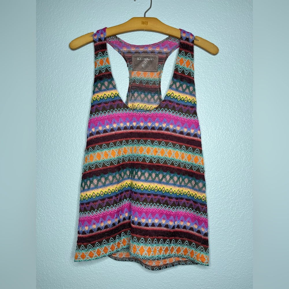 Top Secret Colorful Tank Top